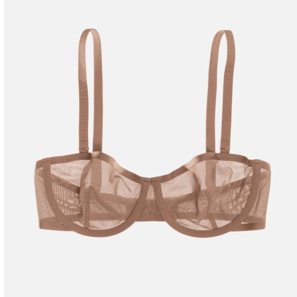 CUUP Taupe Balconette Bra 36E (36DD)